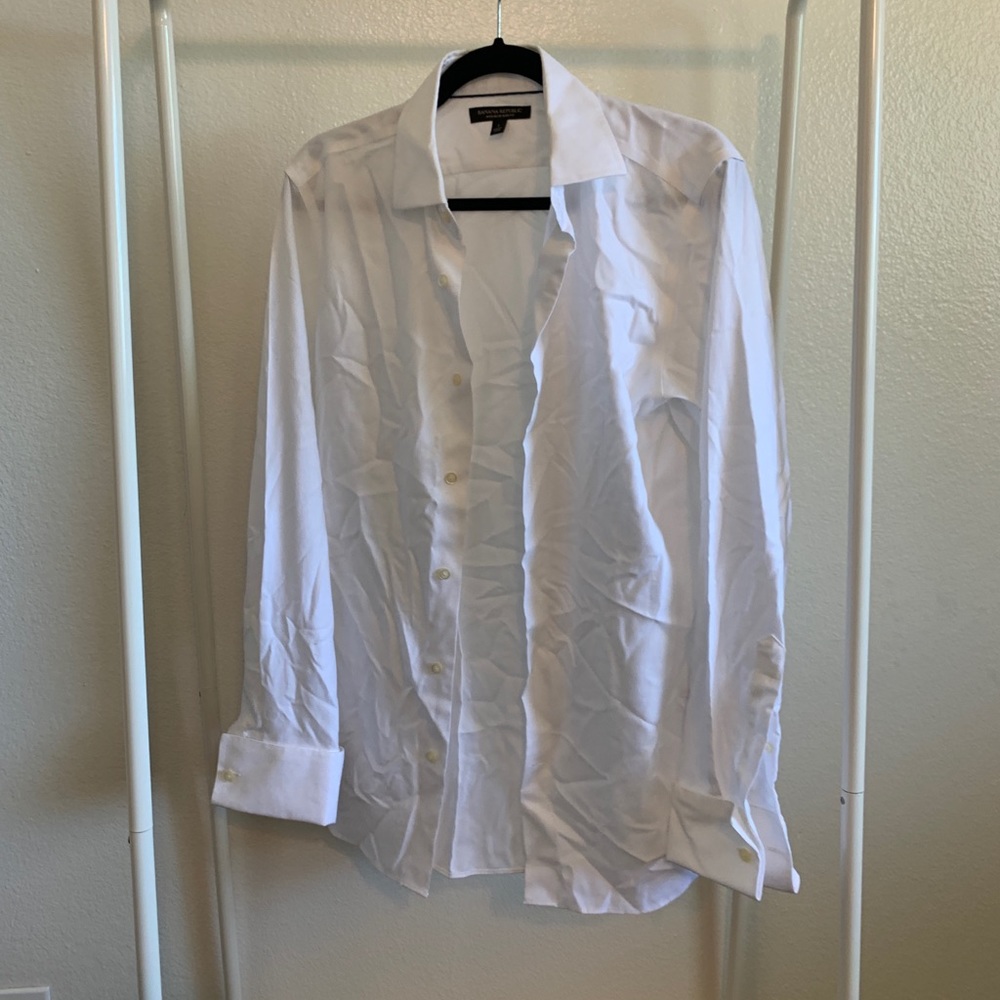 Banana Republic White Dress Shirt